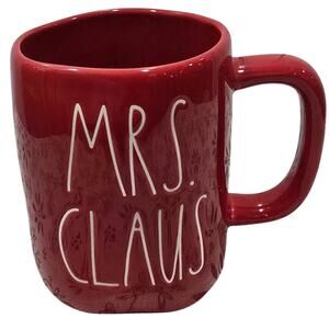 Rae Dunn “Mrs. Claus” Christmas Mug (Red) – Artisan Collection by Magenta